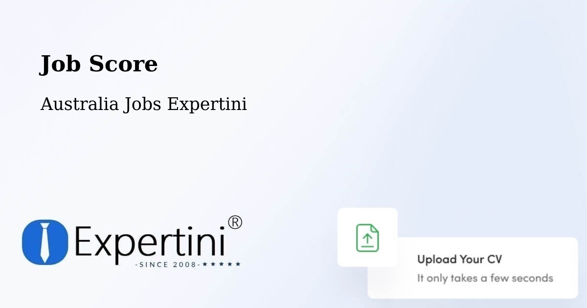 Job Score & Job Description Score Tool – Meadows - Australia Jobs Expertini